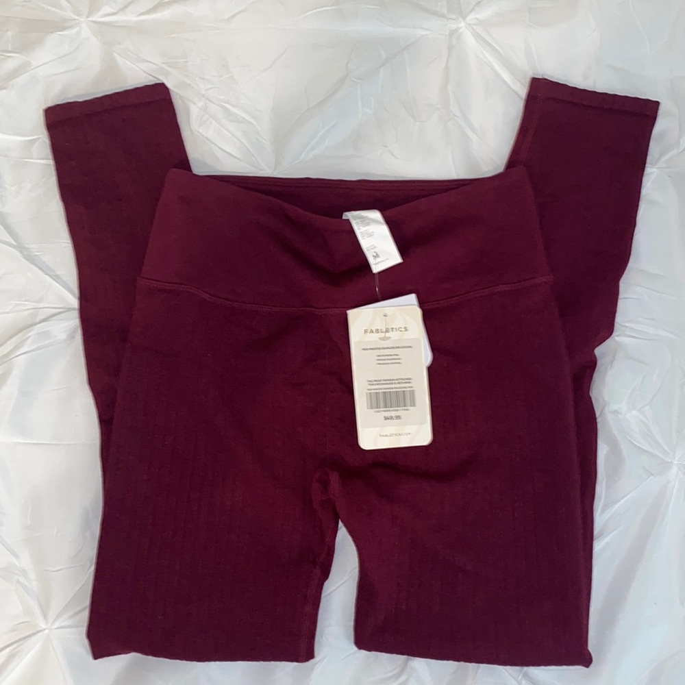High-waisted Seamless Ribbed Leggings